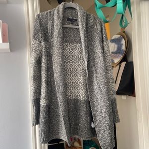 Cozy Grey Long cardigan